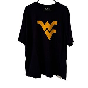 WVU Mountaineers Size 2XL 50-52 T Shirt EUC